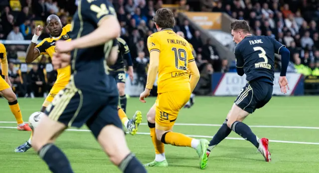 Mitchel Frame scores for Aberdeen