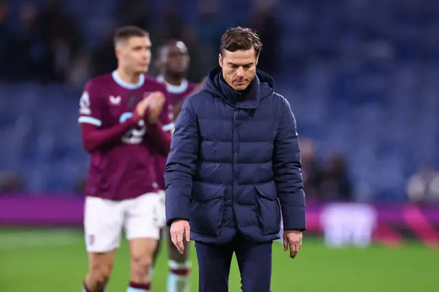 Parker trudges off the pitch after another defeat