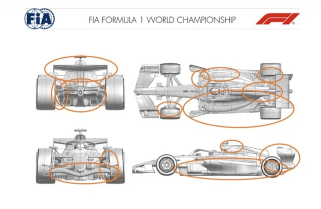 An image of the McLaren upgrades for Miami
