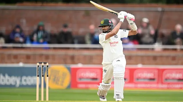 Notts captain Haseeb Hameed