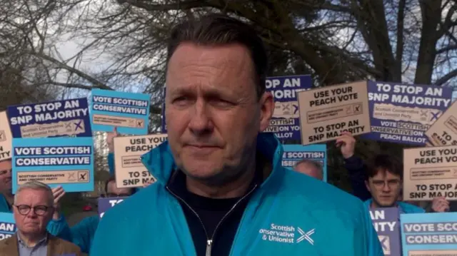 Scottish Conservatives leader Russell Findlay