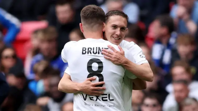 Boreham Wood celebrate