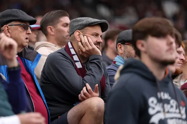 West Ham United fans react