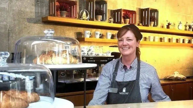 Kirsty Rafferty smiling straight at the camera