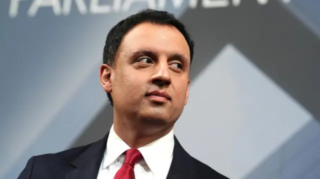 Scottish Labour leader Anas Sarwar looks on following his defeat in the Holyrood election