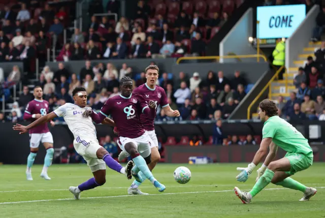 Ollie Watkins scores their second goal