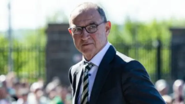 Celtic manager Martin O'Neill