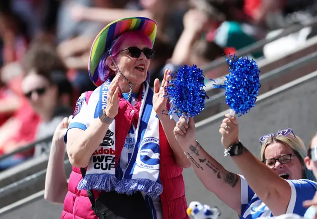 Brighton fans