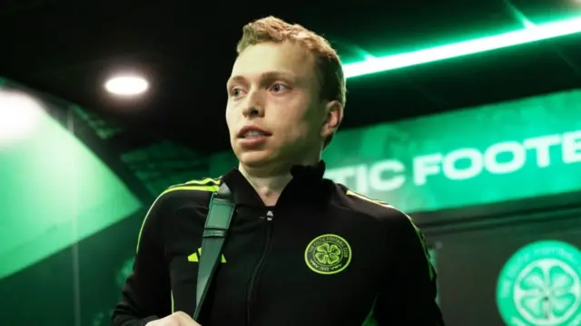 Alistair Johnston in the Celtic tunnel