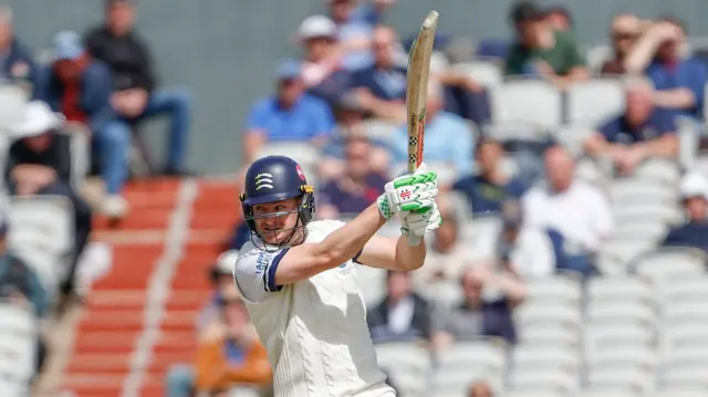 Middlesex batter Ben Geddes