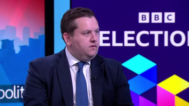 Louie French in Politics London studio