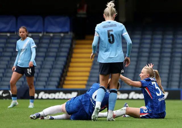 Aggie Beever-Jones claims a penalty