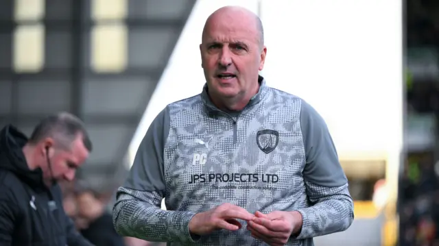 Chesterfield boss Paul Cook
