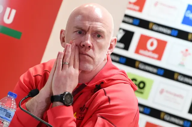 Wales head coach Steve Tandy