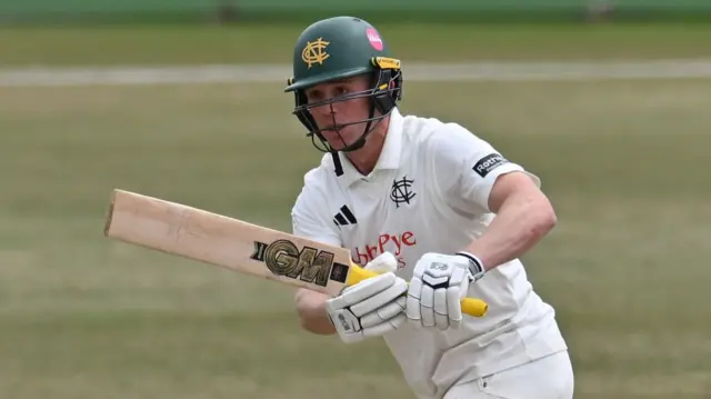 Nottinghamshire batter Jack Haynes
