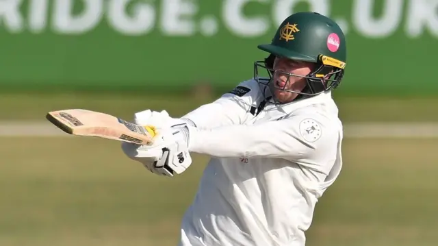 Nottinghamshire's Ben Slater