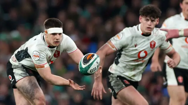Wales centres Joe Hawkins and Eddie James