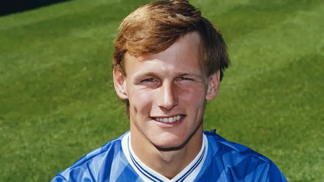 Teddy Sheringham pictured during his Millwall days
