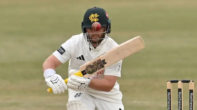 Nottinghamshire batter Ben Duckett