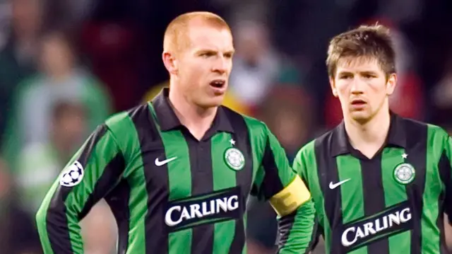 Neil Lennon and Mark Wilson