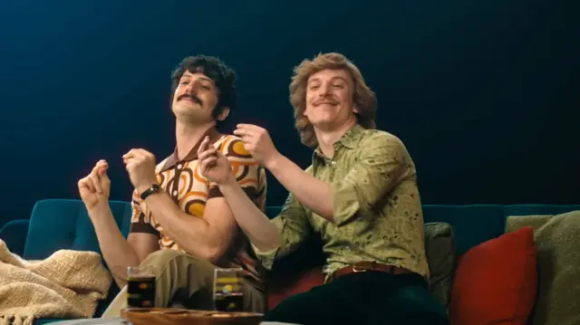 A still image from the Eurovision film By Your Side for 70 Years