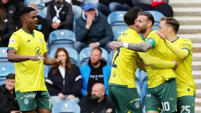 Martin Boyle scores for Hibs at Rangers