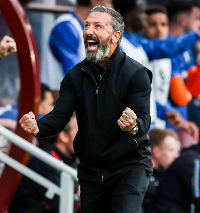 Hearts head coach Derek McInnes