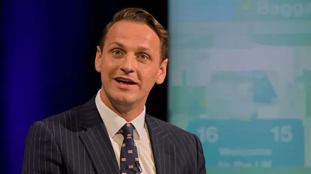 Labour Party MP Mike Tapp attends the Sky News live televised and cross-platform debate on immigration on September 10, 2025 in Birmingham, England
