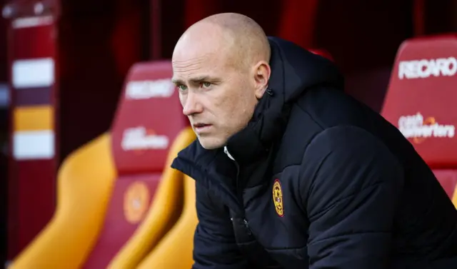 Motherwell manager Jens Berthel Askou