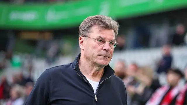 Wolfsburg's head coach Dieter Hecking