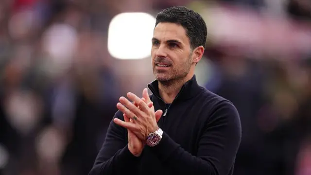Arsenal manager Mikel Arteta