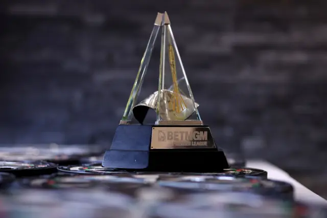 Premier League darts trophy