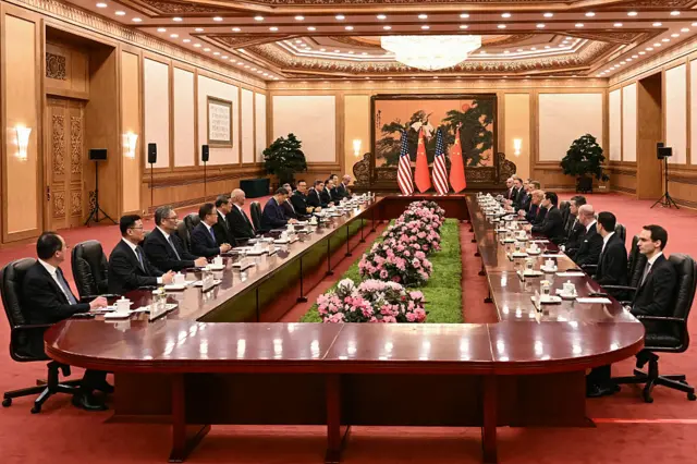 a meeting room at the Great Hall of People