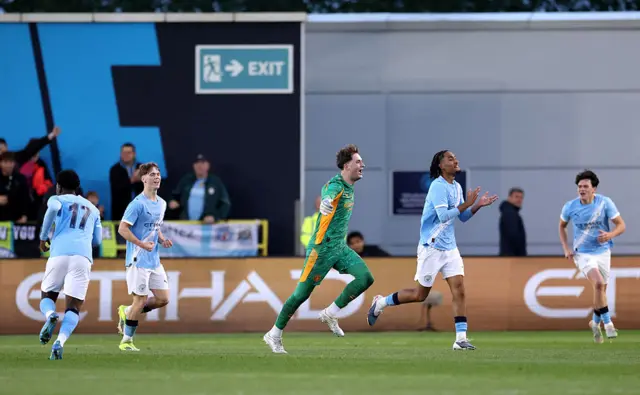 Man City celebrate