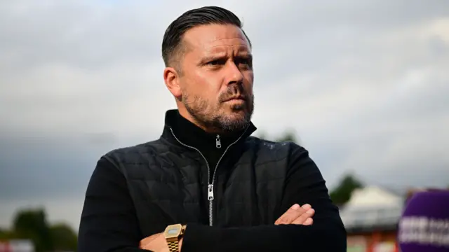 Danny Webb, assistant manager of Chesterfield