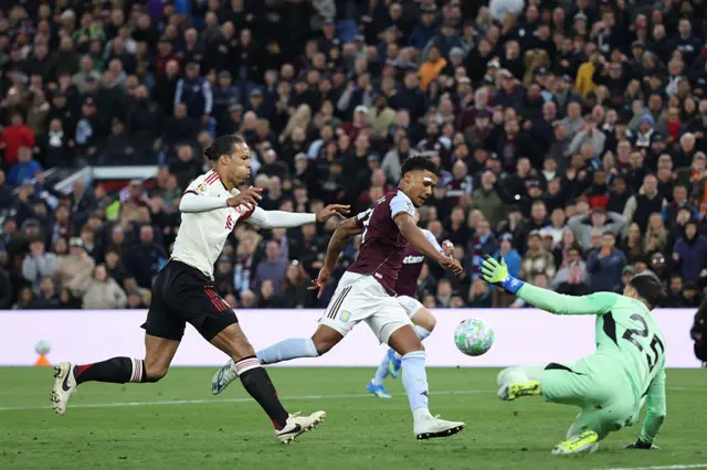 Ollie Watkins scores for Aston Villa