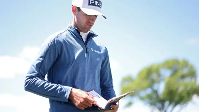 Alex Smalley at the US PGA Championship