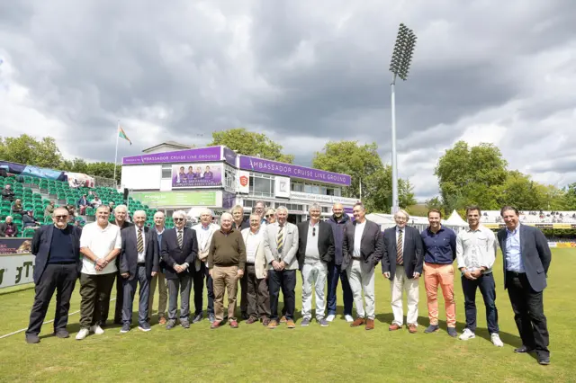 Former Essex players at Chelmsford
