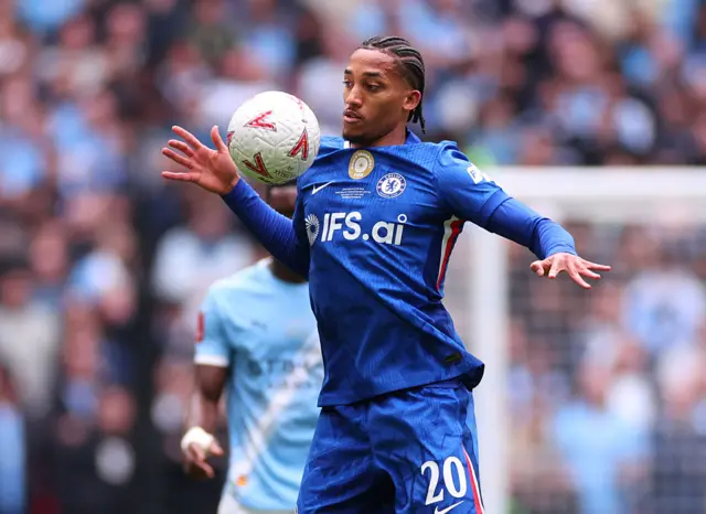 Chelsea forward Joao Pedro