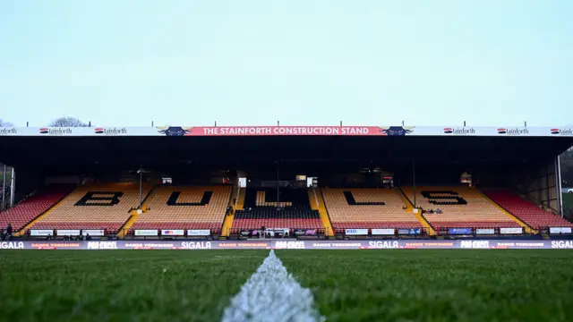 A General View (GV) of Bartercard Odsal Stadium