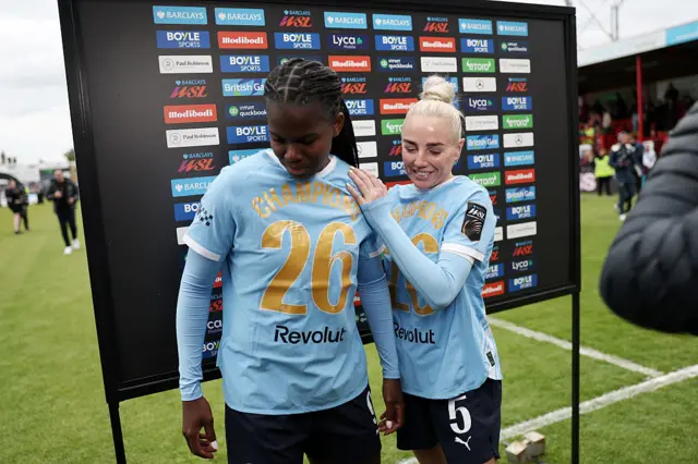 Khadija Shaw and Alex Greenwood