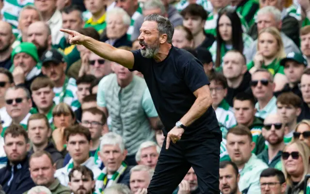 Hearts head coach Derek McInnes