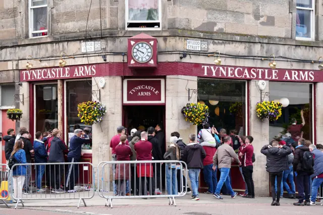 General view of the Tynecastle Arms