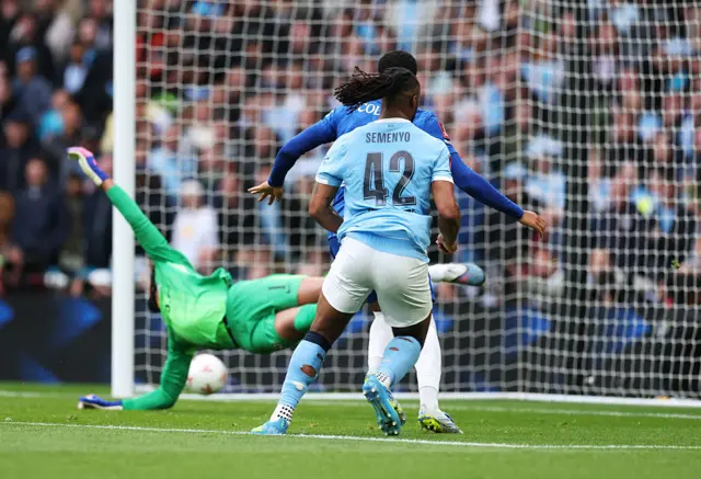 Semenyo scores against Chelsea