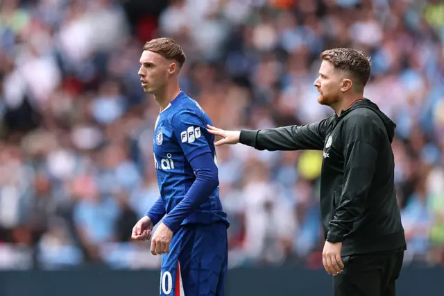 Chelsea midfielder Cole Palmer