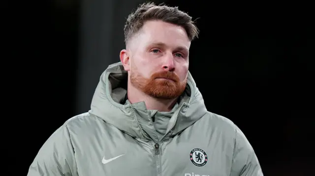 Chelsea's interim head coach Calum McFarlane