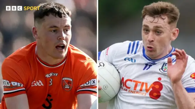 Aaron McKay and Micheal Bannigan have captained their teams during this year's Ulster Championship