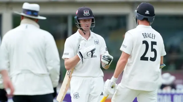 Cameron Bancroft and James Bracey