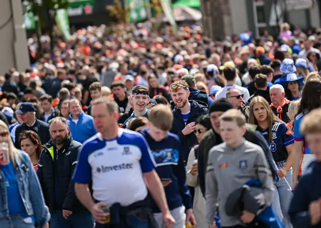 Clones town on Ulster final day