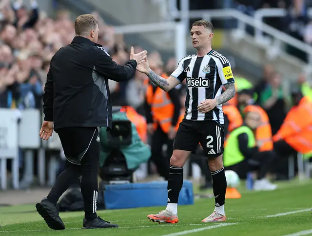 Trippier leaves the field